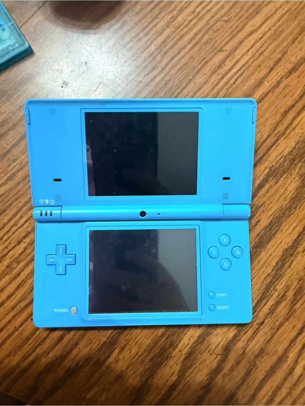 Nintendo Dual-Screen Handheld Console in Bright Blue